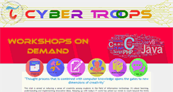 Desktop Screenshot of cybertroopsyork.com